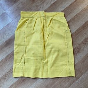 Anthropologie yellow skirt☀️